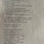 Because I have to Write a Song